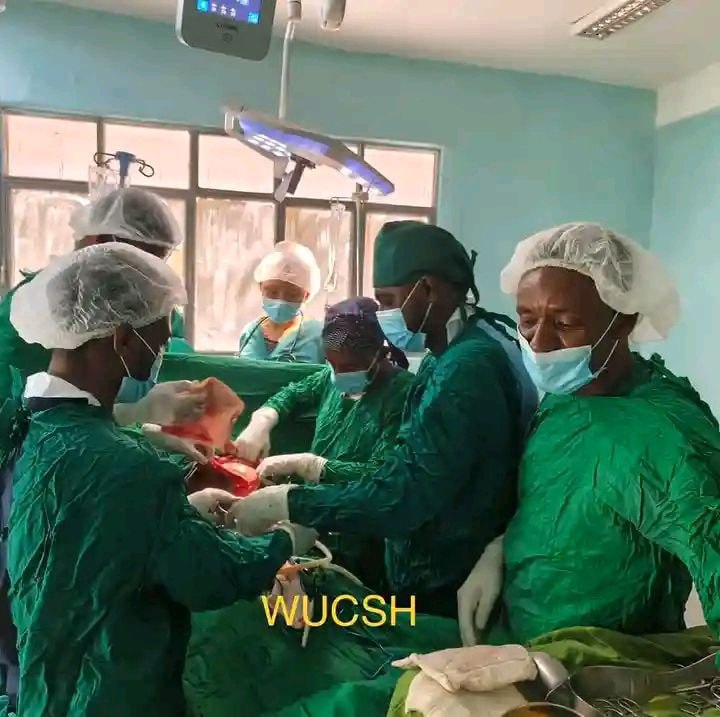 22kg Tumor Removed from a Mother in Successful Surgery
